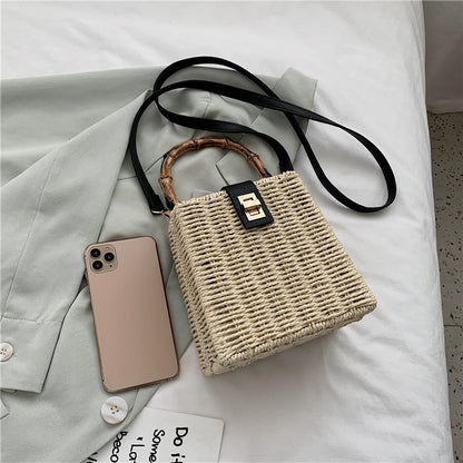 Ladies One Shoulder Crossbody Holiday Beach Bag