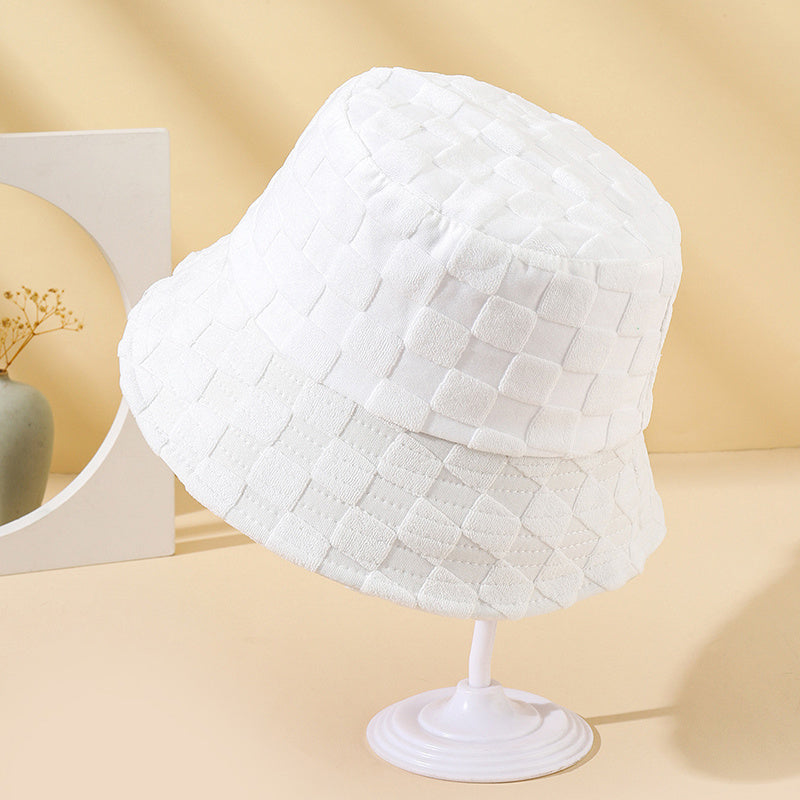 Premium Plaid Bucket Hat - Unisex Trendy Fisherman Cap | Breathable Cotton Casual Hat for Men & Women