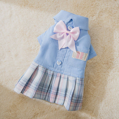Cat Dog Skirt Hair Loss Spring And Autumn Cute Clothes