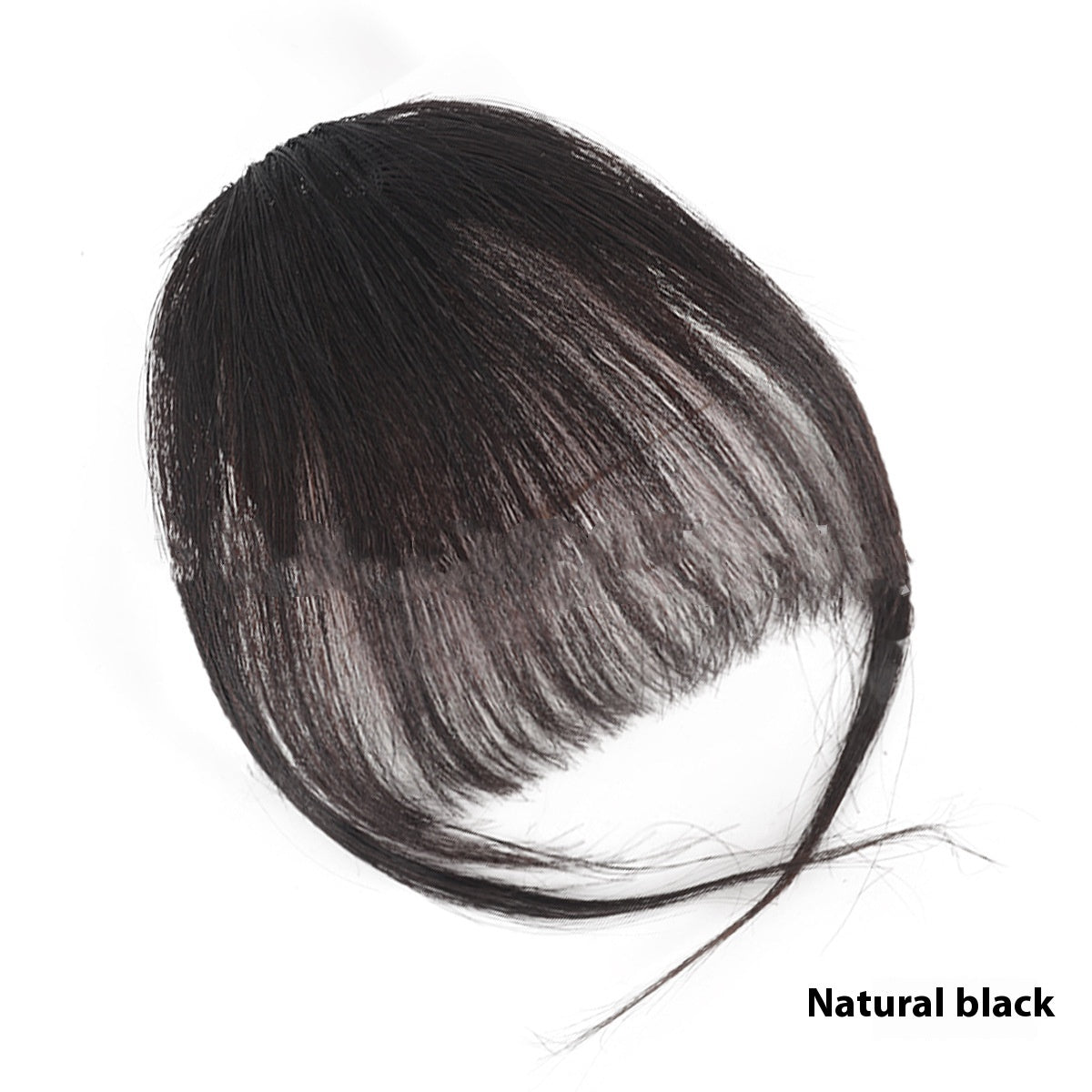 European And American Real Hair Bangs Wig Set Clip-in Bang Women's Natural Light