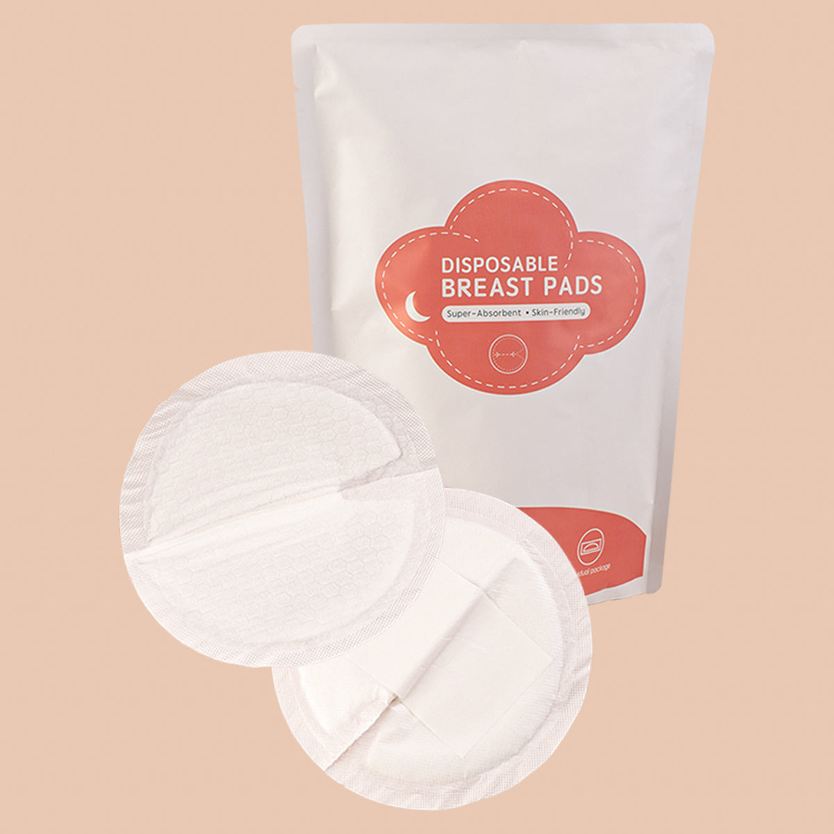 Premium Disposable Nursing Pads - Ultra Absorbent Breastfeeding Pads (48 Pack) | Leak-Proof & Stay-Dry