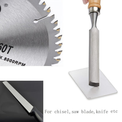 Sharpening Made Easy 2-Sided Credit Card Artificial Diamond File with 600 Fine & 1000 Extra Fine Grits - Perfect for Knives, Chisels, Router Bits, Saw Blades & Scissors!