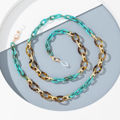 Ethnic Style, Simple And Individual Acrylic Eyeglass Chain, Neckband, Eyeglass Rope