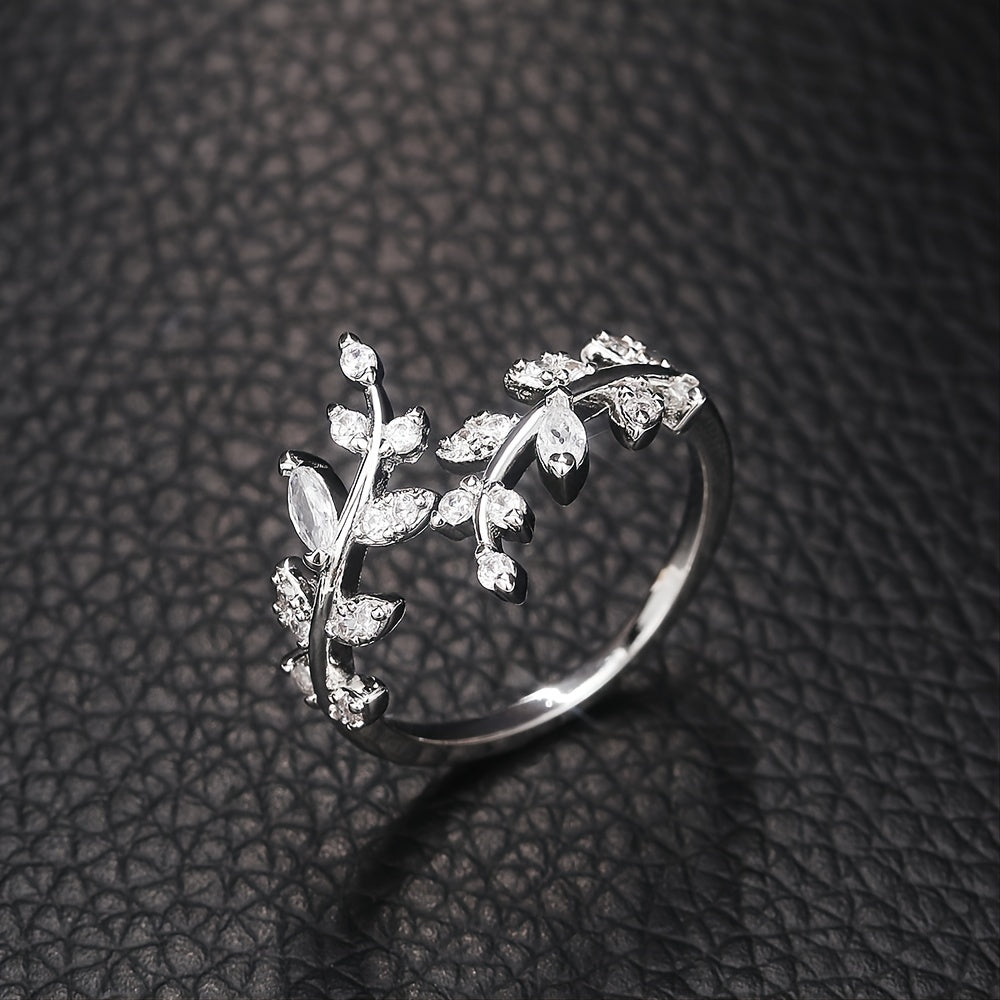 [Vine Style Stylish Ring] Stylish and Trendy Vine Style Ring, Elegant and Charming Ladies Ring, Ladies Ring Ornament