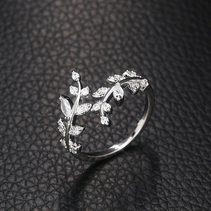 [Vine Style Stylish Ring] Stylish and Trendy Vine Style Ring, Elegant and Charming Ladies Ring, Ladies Ring Ornament
