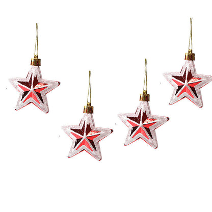 Christmas Painted Special-shaped Ball Pendant