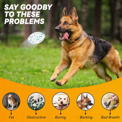 Indestructible Large Rugby Balls - Built Tough For Heavy Chewers