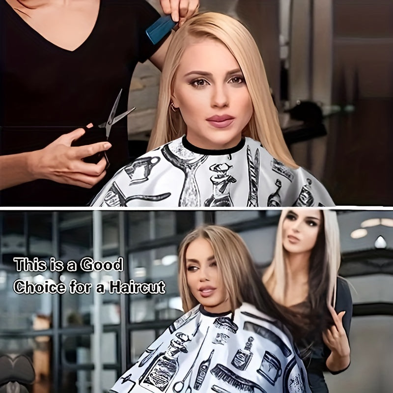 Professional Hair Cutting Cape, Salon Barber Cape, Hair Cutting Accessories, Waterproof Cloth Hair Cutting Apron