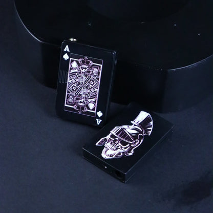 Inflatable Windproof Green Flame Lighter With Money Detector Light