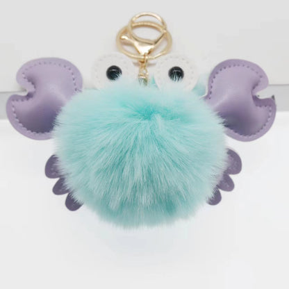 Cartoon Cute Crab Keychain Pendant