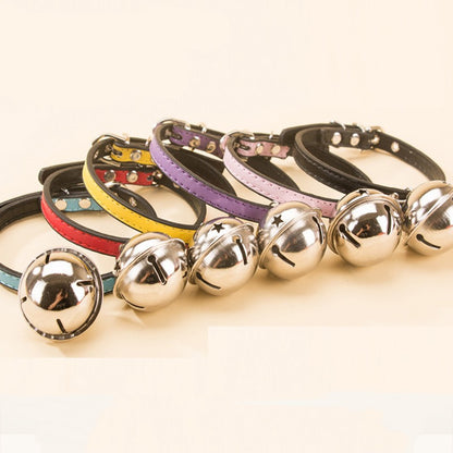 New Pet Claw Print Bone Alloy Bell Collar