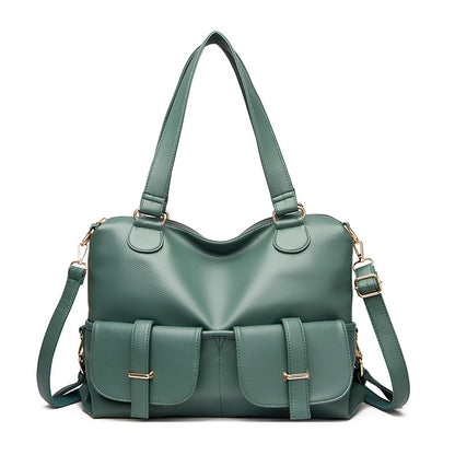 Large Capacity Handbag Casual Bag Versatile Tote Shoulder Messenger Bag