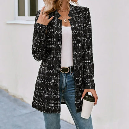 Women's FallWinter Slim Suit Jacket European And American Style
