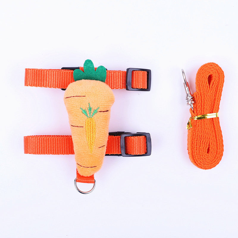 Small Pet Traction Rope And Harness - Keep Your Cat Dog Or Other Small Pet Safe And Secure