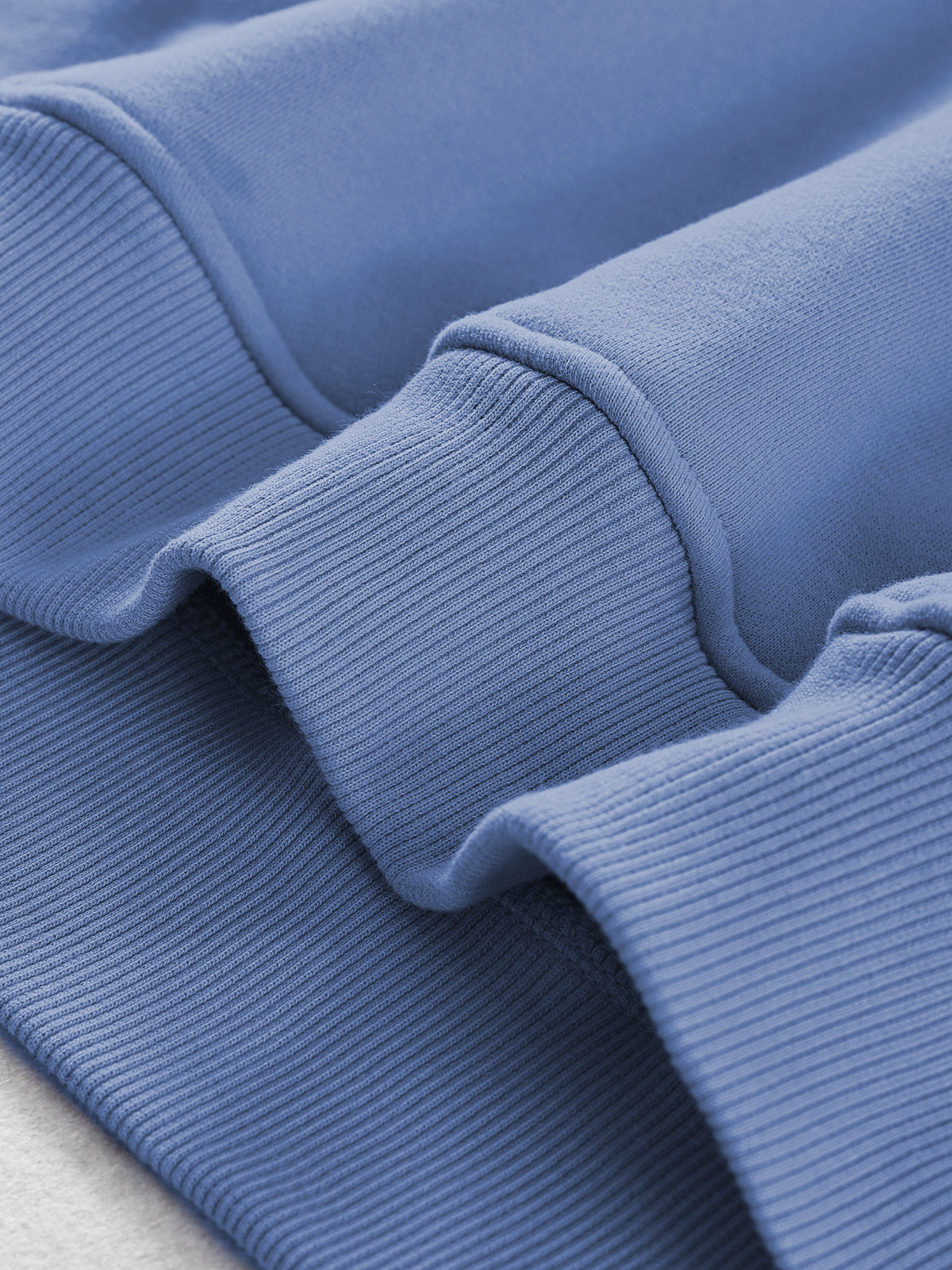 Herren-Kapuzenpullover in Himmelblau, lässiges Sweatshirt aus Polyester und Baumwolle, Oversized