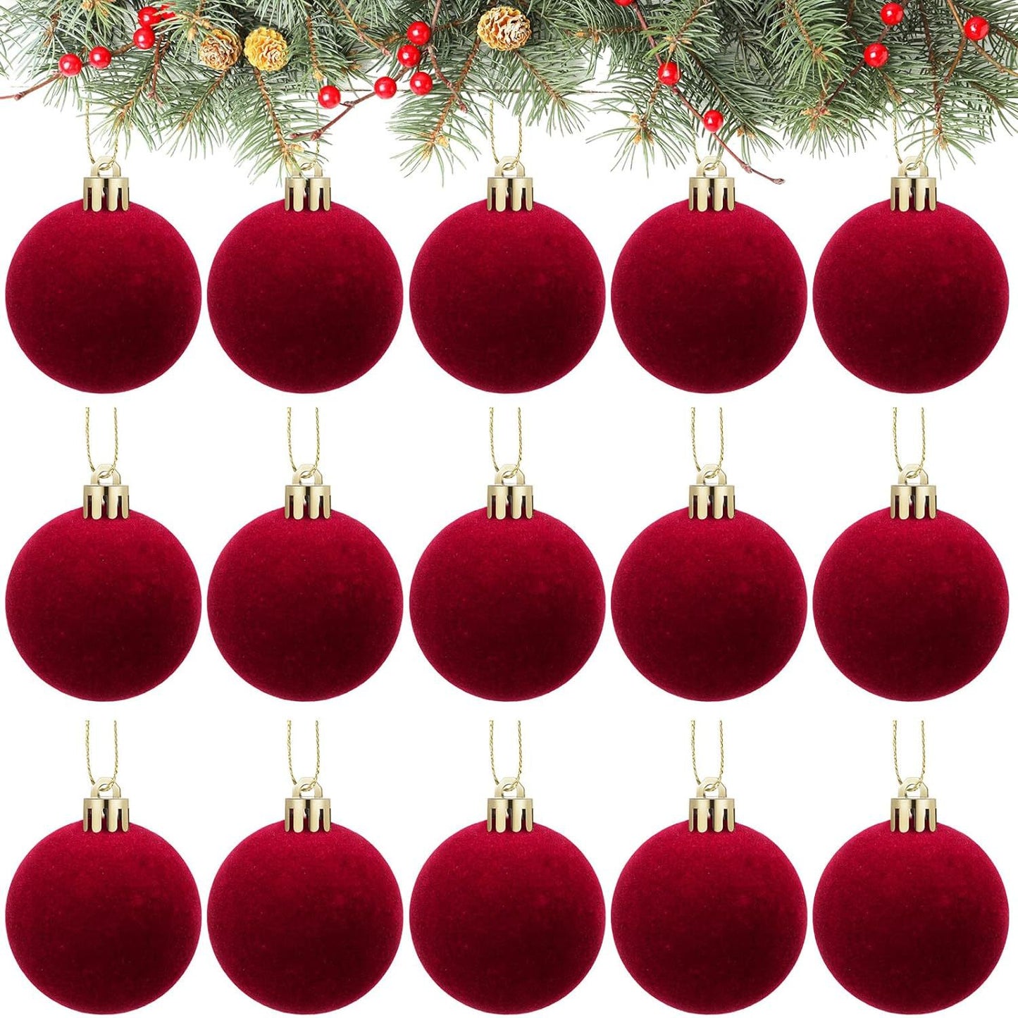 Plucked Silk Ball Christmas Decoration