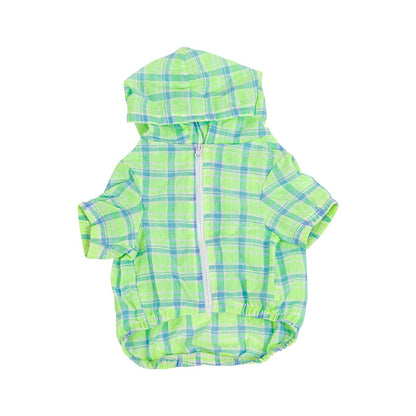 Plaid Teddy Fadou Schnauzer Clothes