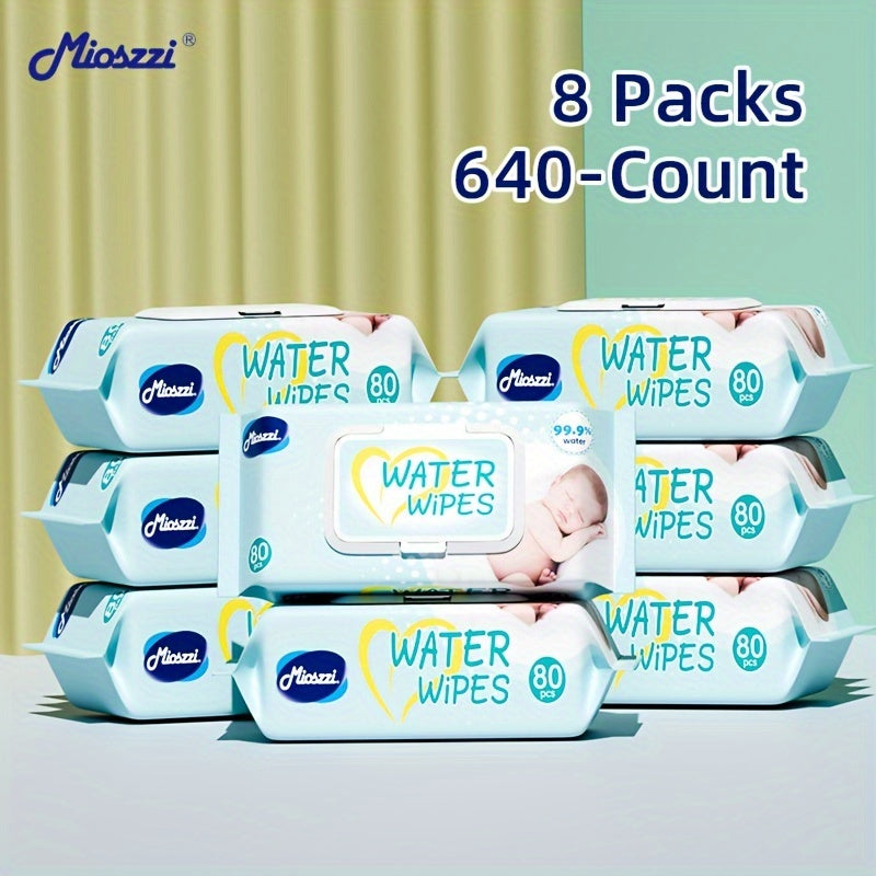 Youngsters's Wet Wipes 80 Pieces*8pcs