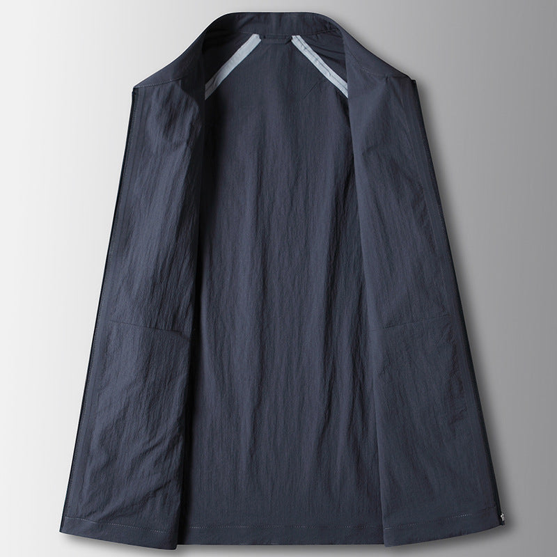 Men's Jacket Spring And Summer Lapel Seamless