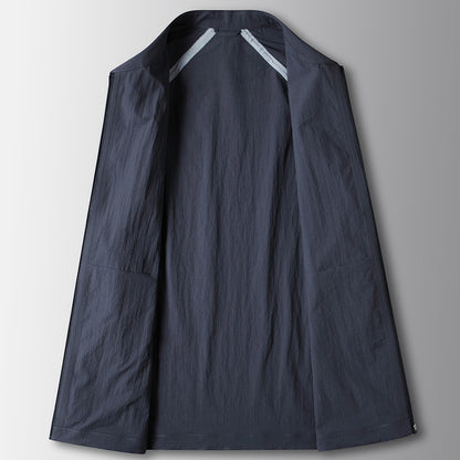 Men's Jacket Spring And Summer Lapel Seamless