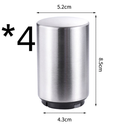 Creative Stainless Steel Beer Bottle Bar Press Opener Automatic Summer Party