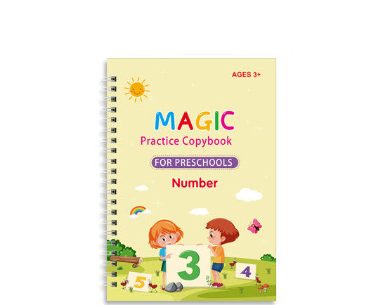 Hot Selling Preschool Hard Pen And Groove Copybook Practice Copybook For Children In English
