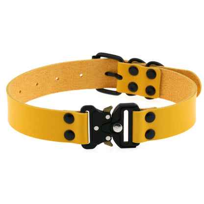 Creative Simple Release Buckle Collar Clavicle Necklace