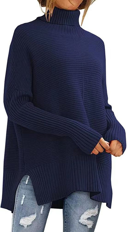 Lazy Wind Bat Sleeve Loose Pullover Sweater