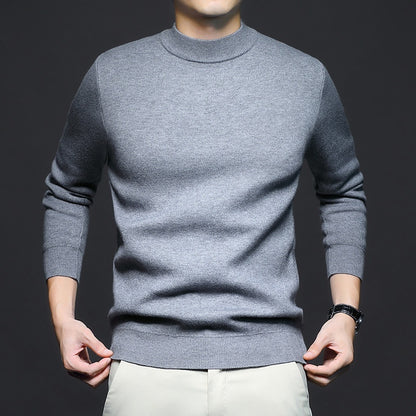 Men's Sweater Worsted Sweater Knitted Long Sleeve