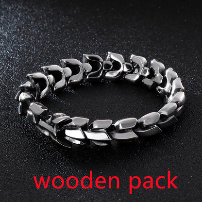 Men's personality creative fashion keel chain bracelet