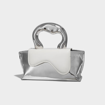 Fashion Color Contrast Popular Shoulder Crossbody Handbag