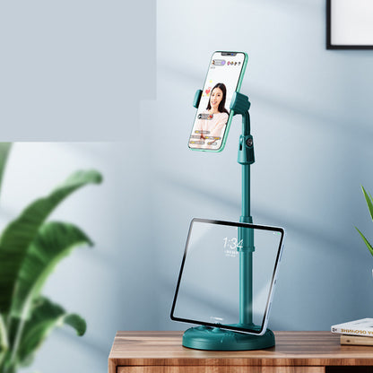 Teleskop-Handyhalterung, höhenverstellbar, Katzenpfoten-Tischständer, 360° drehbar, flexible Halterung für Laptops