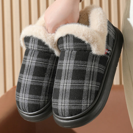 New Ankle Wrap Cotton Shoes Men And Women