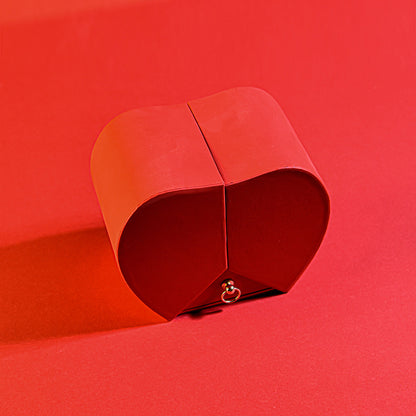 Eternal Rose Apple Gift Box Women Necklace Valentine's Day Wedding Jewelry