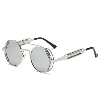 Fashionable And Unique Steam-wave Tinted Sunglasses