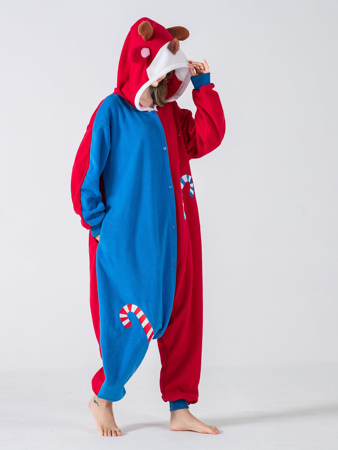 RONGTAI Damen Rt-a001-3 Weihnachts-Einteiler