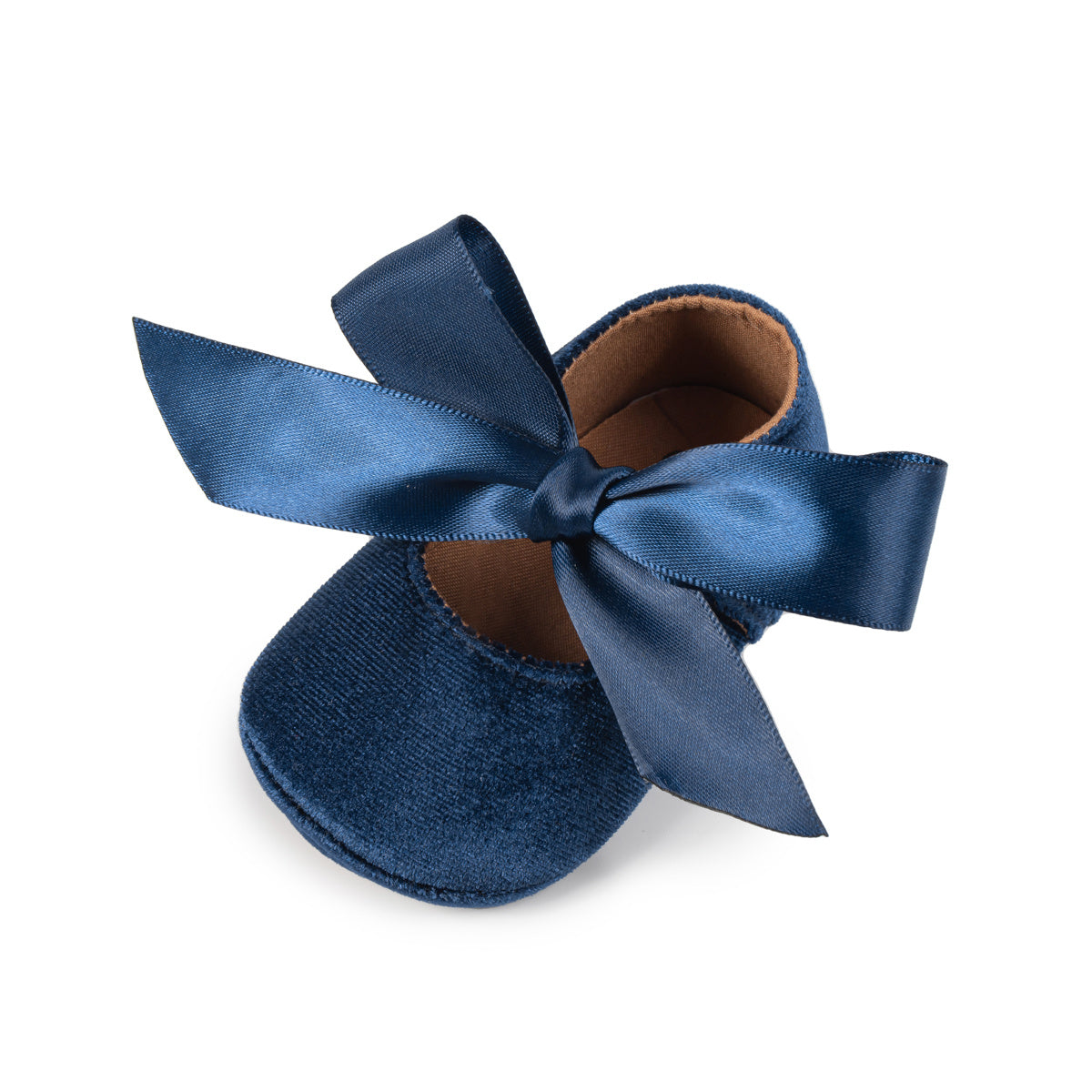 Charming Bowknot Princess Wedding Shoes for Youngsters - Soft Sole Mary Jane Flats, Lightweight Fabric Upper & Rubber Sole, All-Season Comfort, Ideal for Weddings and Special Occasions, Wedding Shoes for Brid