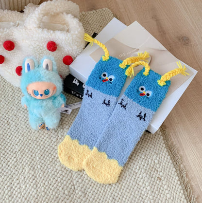 Premium Coral Fleece Socks - Women's Ultra-Soft Thermal Winter Sleep Socks