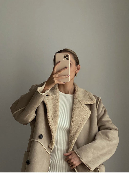 Ladies Fashion British Style Winter Coat Premium Sense