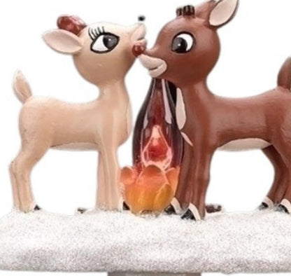 Ghost & Bonfire Night Lamp - Creative Resin Flickering LED Light with 7 Designs