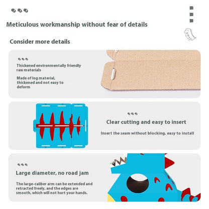 Wear Clothing Kindergarten Performance Props 3-6 Years Old DIY Assembled Parent-child Interaction