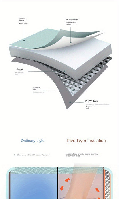 Portable Foot Soaking Tub with Handle, Suitable for Fishing, Travel, and Camping, Insulated Foldable Foot Bath, Travel Foldable Foot Soaking Bag, Foot Soaking Tub, Portable Foot Soaking Tub