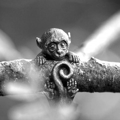 Handmade Men's And Women's Silver Opening Adjustable