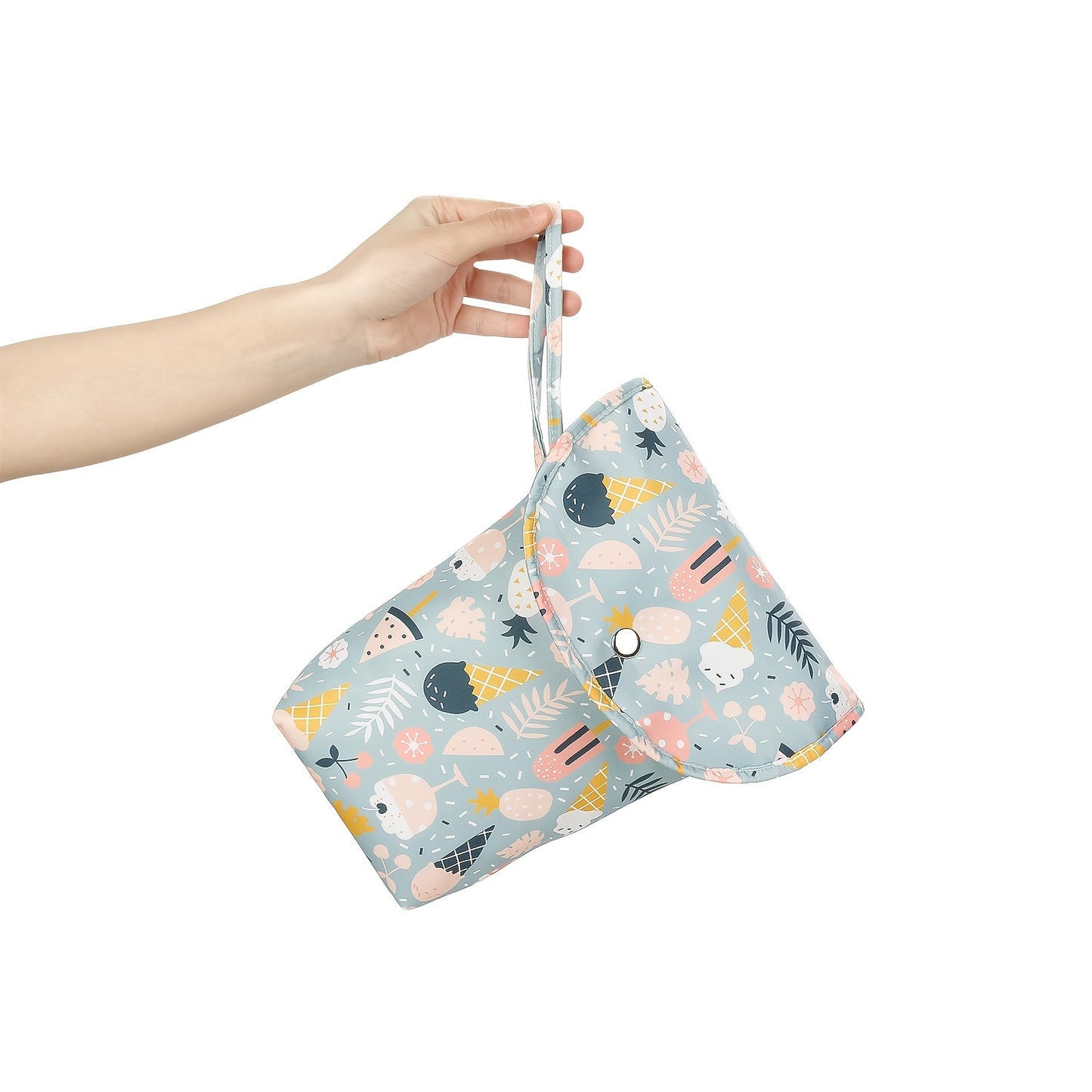 [Portable Diaper Storage for Youngsters] Portable Diaper Storage Bag for Youngsters - Durable Polyester, Ideal for Diapers & Wet Wipes
