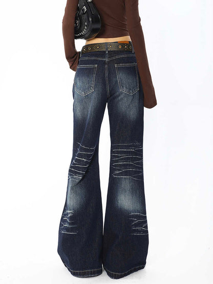 Retro Design Relaxed Micro-pants