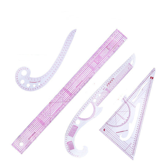 Multifunctional Grading Sleeve Ruler Curve Ruler