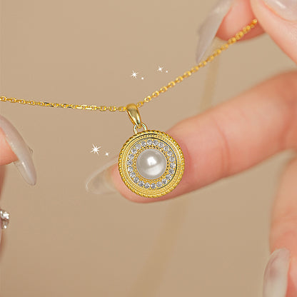 New Chinese Style Necklace With Exquisite Zircon Inlay