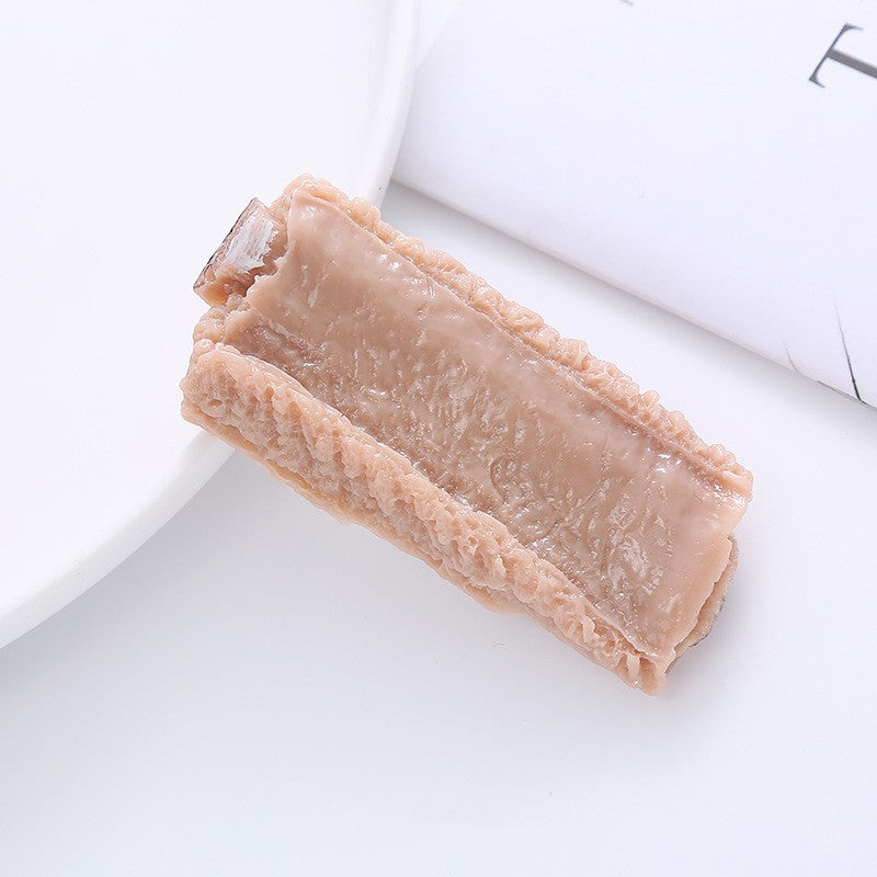 Funny Ribs Kebabs Fried Dumplings Diy Ornament Accessories