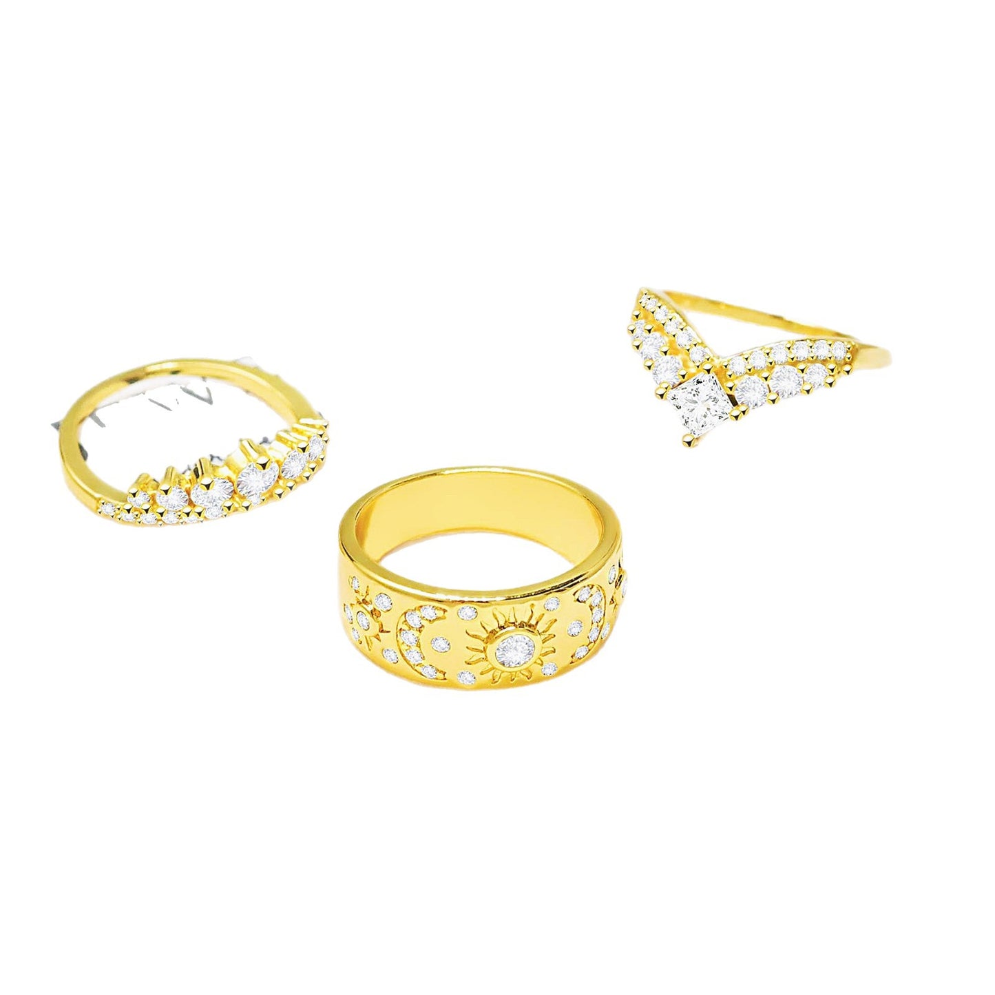 European And American Women's Affordable Luxury Rings