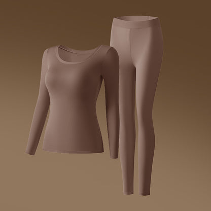 Seamless Thermal Underwear Set For Women